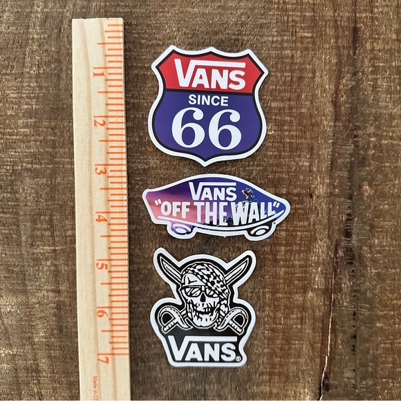 VANS STICKERS 5 UNIQUE STICKERS - Picture 3 of 3